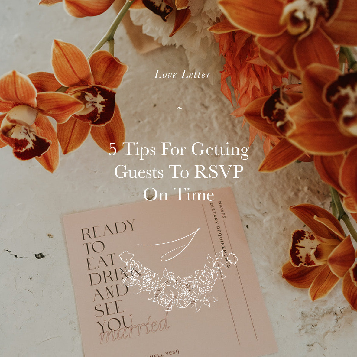 5 Tips For Getting Guests To RSVP On Time