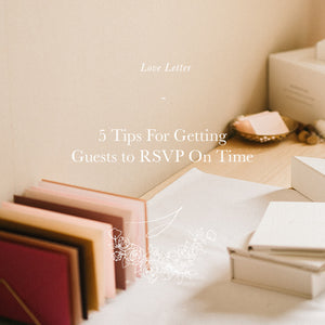 5 Tips For Getting Guests to RSVP On Time