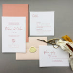 Darling Invitation + Details Card Package