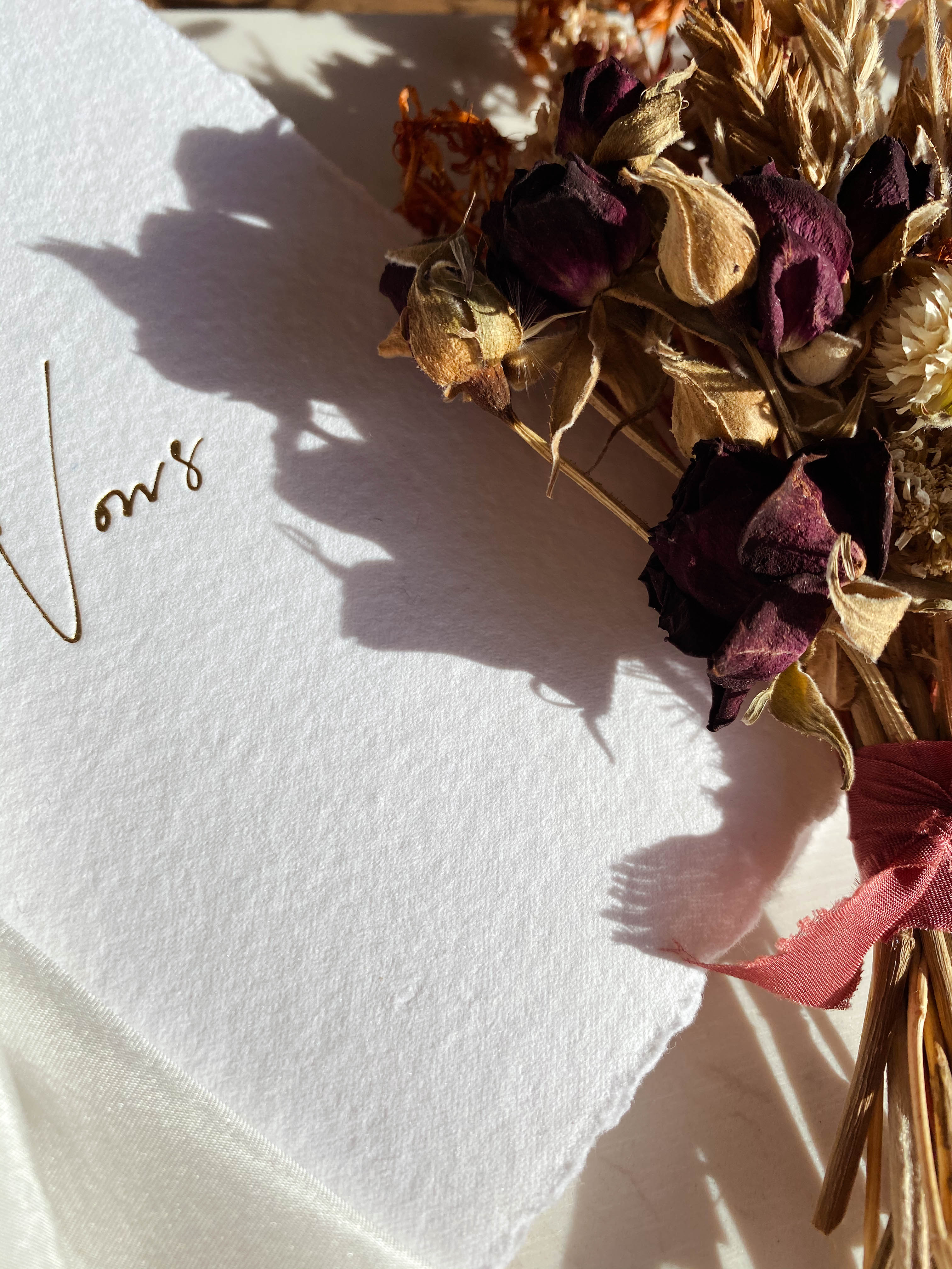 Vow Books gold foiled 'vows' script on cover. Hand stitched with 8 blank pages of hand made paper inside. Adorned with white silk ribbon. Vow Books NZ. Wedding Vow Books NZ. Modern Vow Books. Hardcover Vow Books. Wedding Guest book. Vow Cards. Vow Books Target. Etsy Vow Books. DIY Vow Books. What is a Vow Booklet? Do we need Vow books. Shipping to Australia. Vow Books Australia. Vow Books with ribbon. Vow Books Australia. Wedding Vow Books Australia. Wedding Vow Books USA