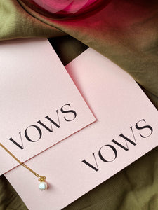 *Limited Edition* Vow Book Set