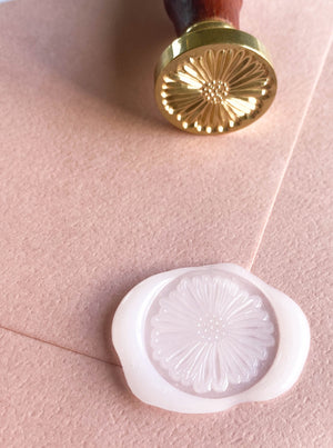 Wax Seal Stamp - Daisy